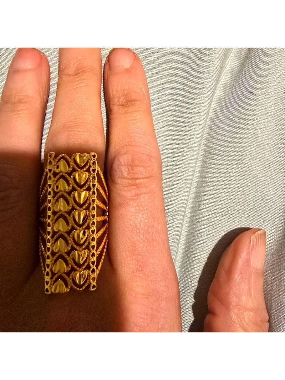 21kgp Dubai Jewelery - Gold Statement Ring
